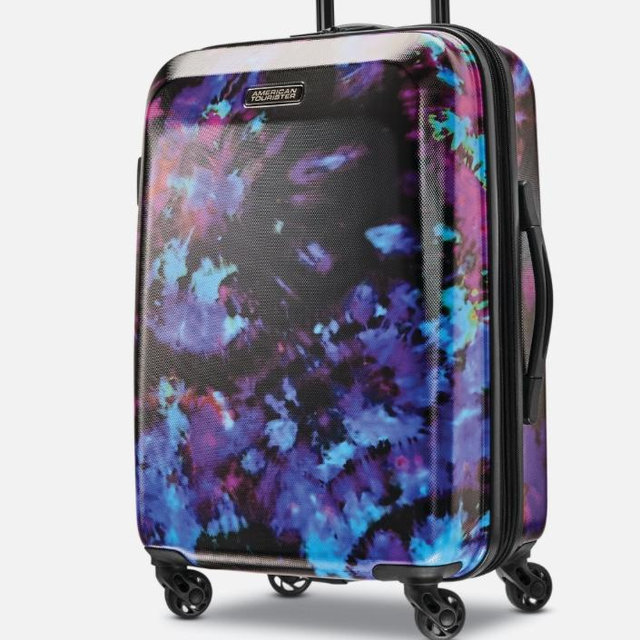 Moonlight Large Checked Spinner | Hardside Luggage | American Tourister