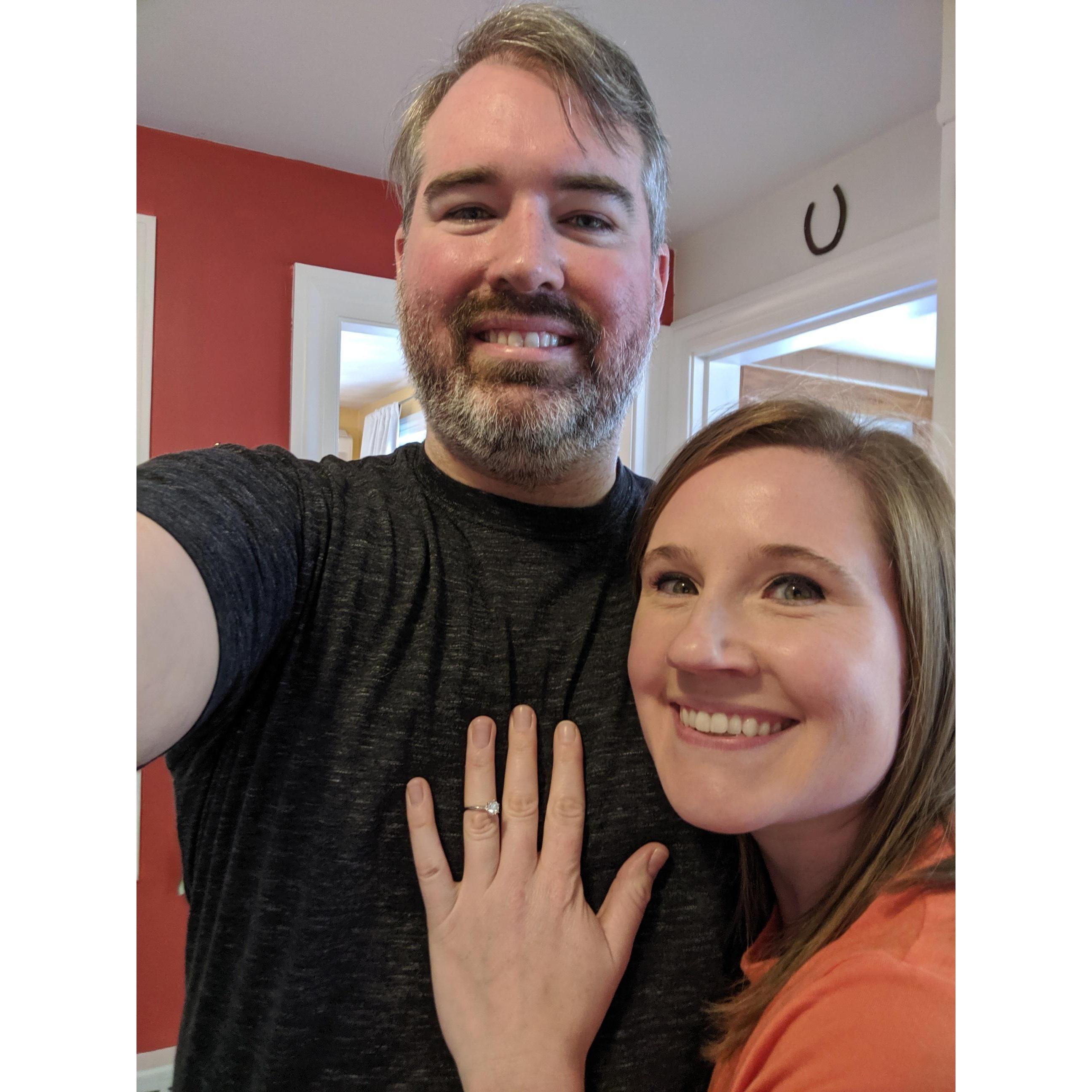 Engaged! October 26, 2019💍❤️