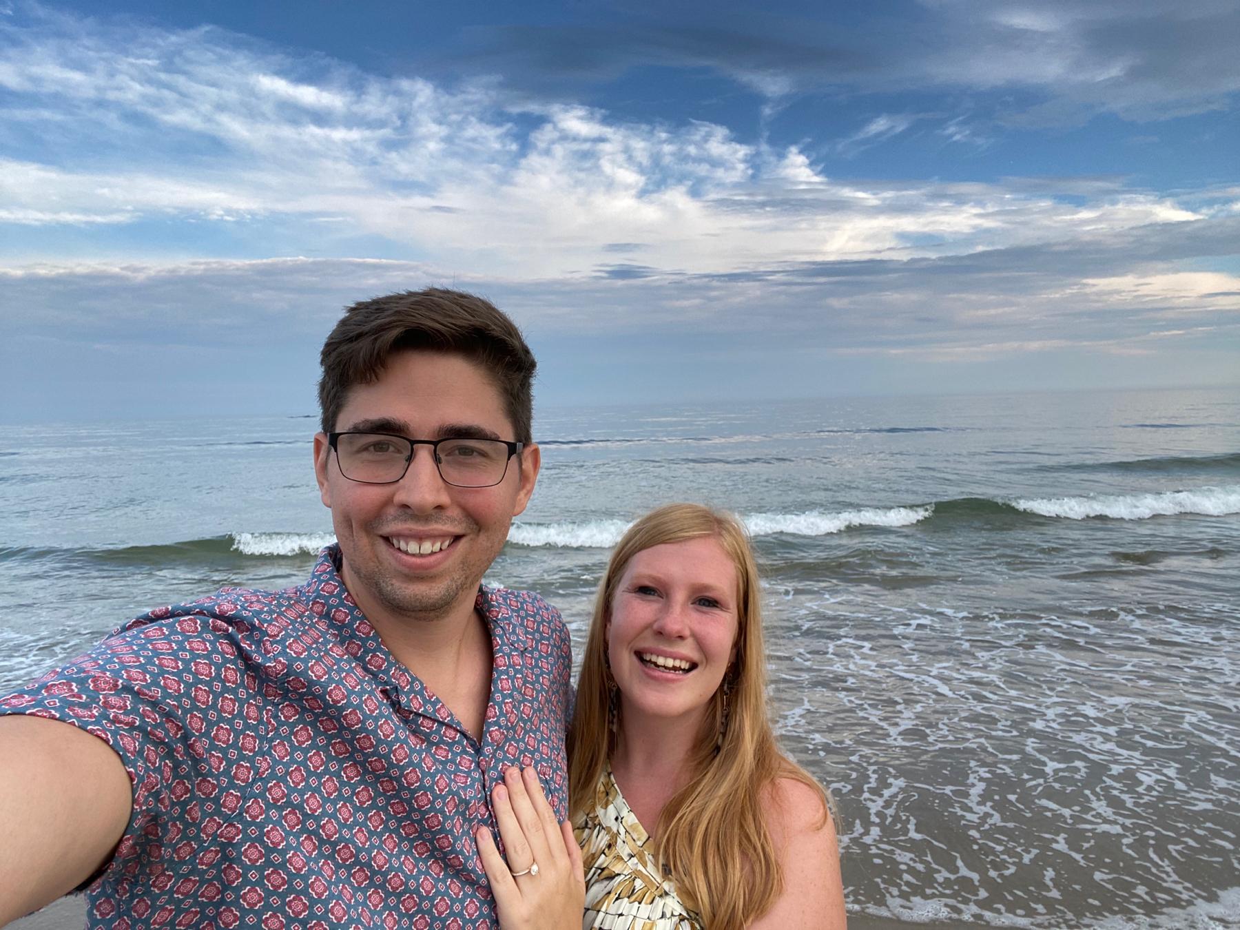 Newly engaged!! Parson’s Beach, Kennebunk, ME (August 5th, 2022)
