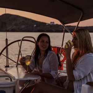 Sunset Sail to Dia Island