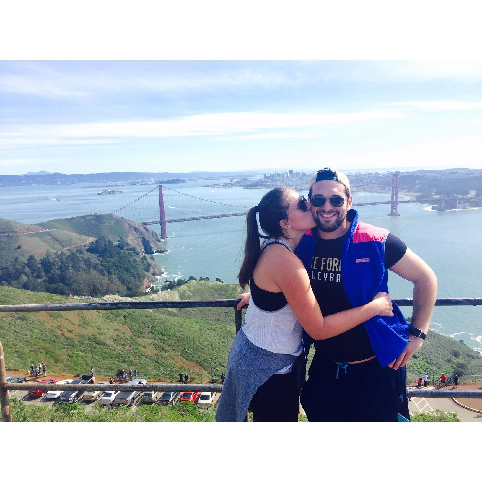 San Francisco holds a special place in our hearts as our first home together!