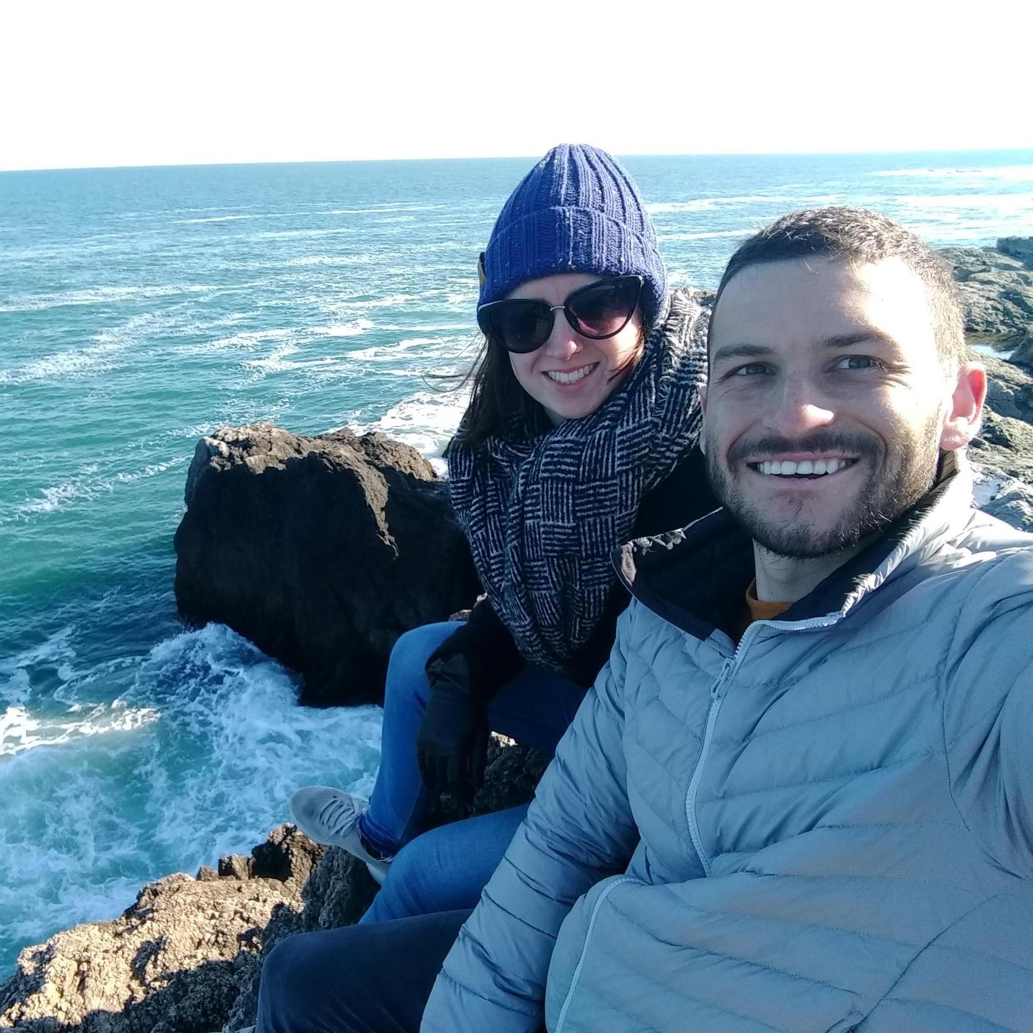 A fresh day on the cliff walk listening to the waves crashing. 2020