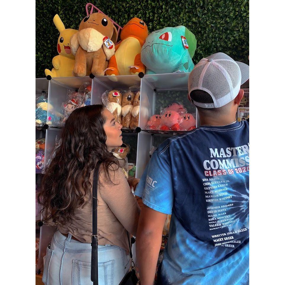 We went to a Pokémon pop up downtown because Pokémon is one of my (Summer) favorite games!