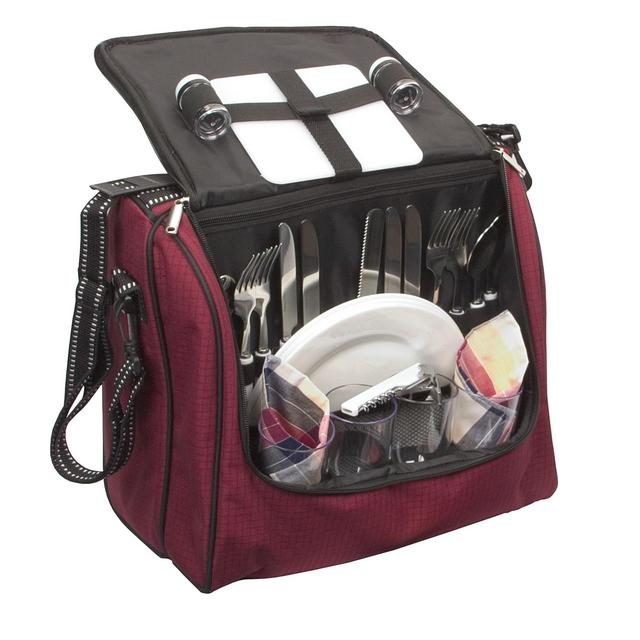 Picnic Tote Kit, 29-Piece Set