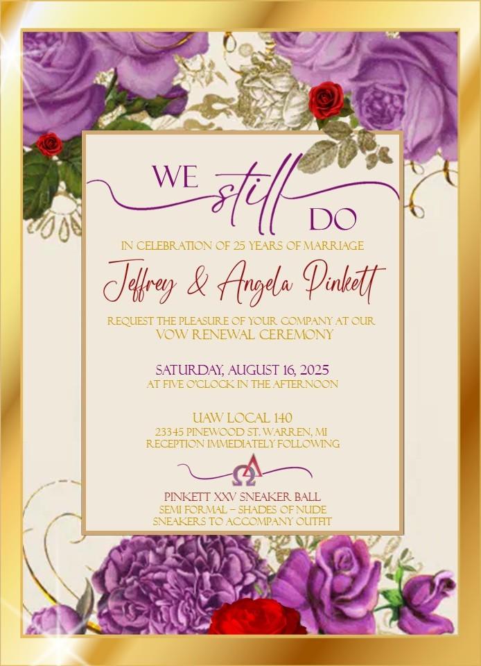The Wedding Website of Angela Darcia Pinkett and Romie Jeffrey Pinkett