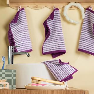 Play Reversible Terry Bright Washcloth, Set of 4