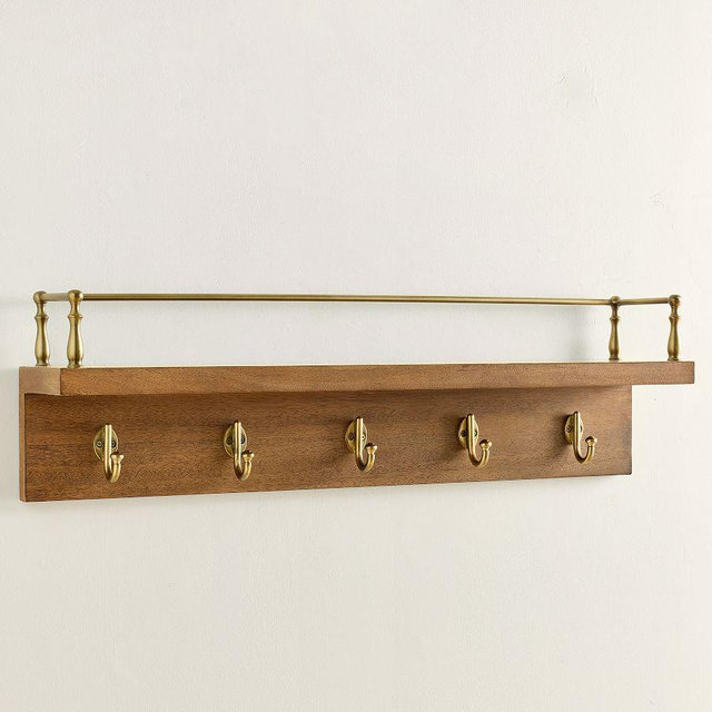 Summerville Entry Shelf With Hooks
