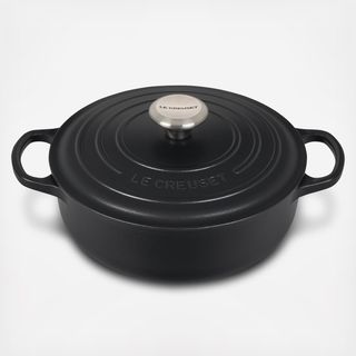 Signature Round Sauteuse with Lid