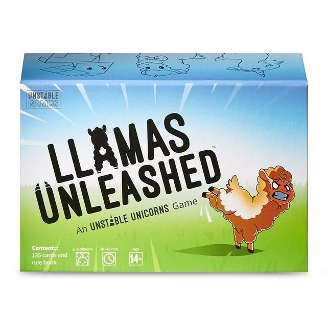 Llamas Unleashed Base Game - from The Creators of Unstable Unicorns - A Strategic Card Game & Party Game for Adults & Teens