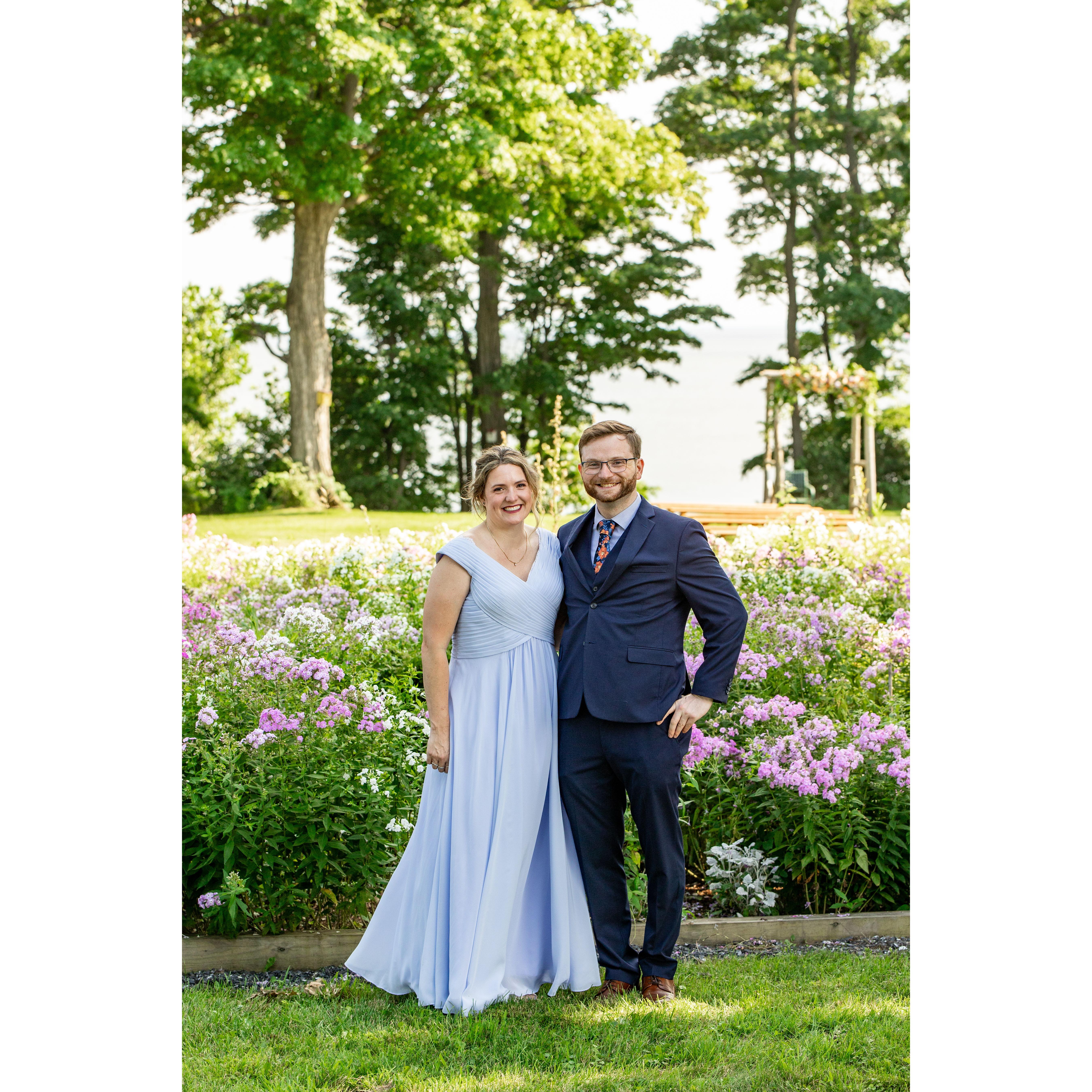 From Laura Hackney's wedding. Thanks to Owls Iris Photography for the amazing picture!