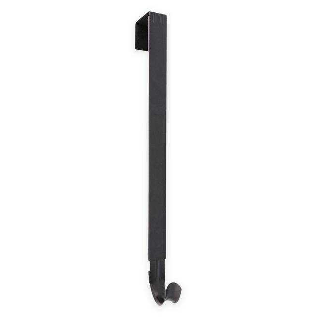 Haute Decor Adjustable Wreath Hanger in Black