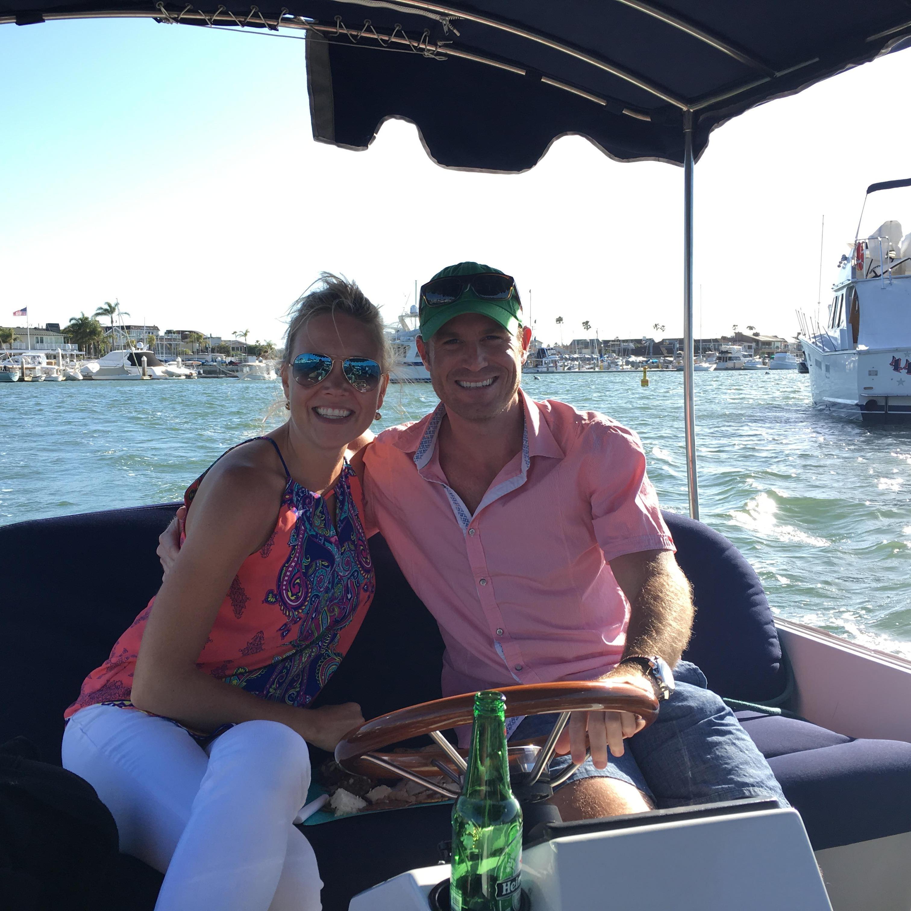 Duffy ride in Newport Beach