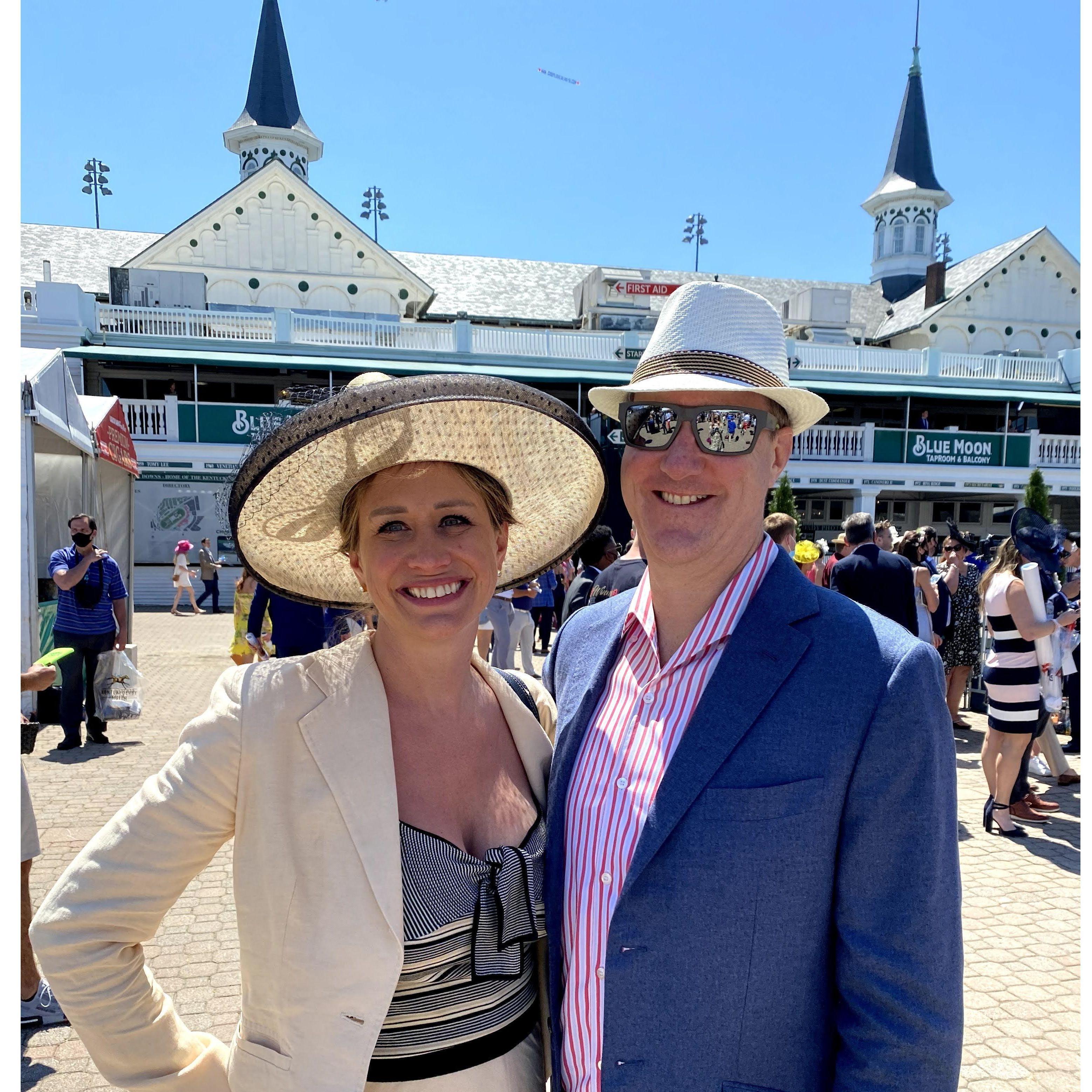 Our first Derby! (Special thanks to Madaline and Matt!)