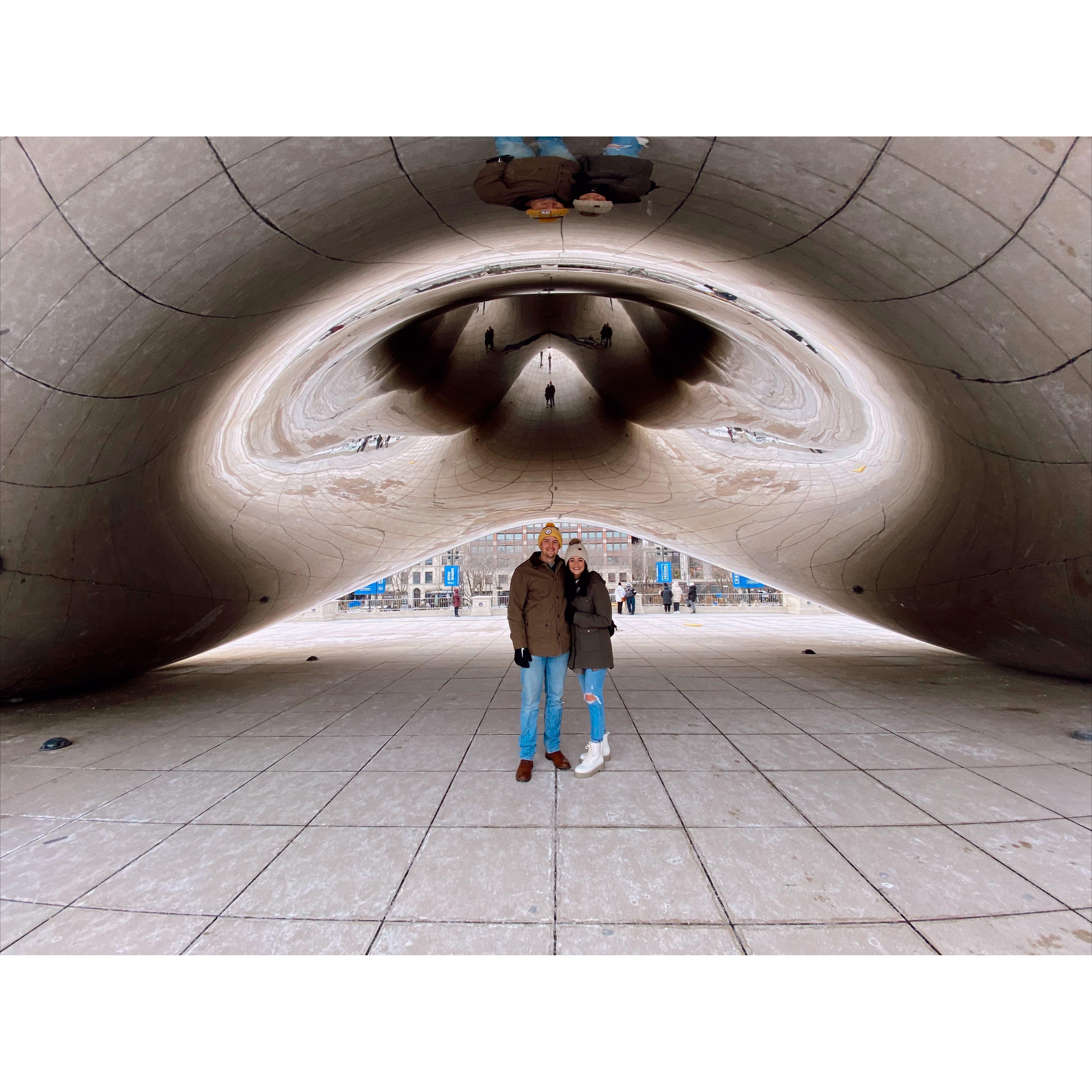 Our 1st time in Chicago