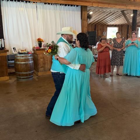 Our first dance as Fiancé and Fiancée!