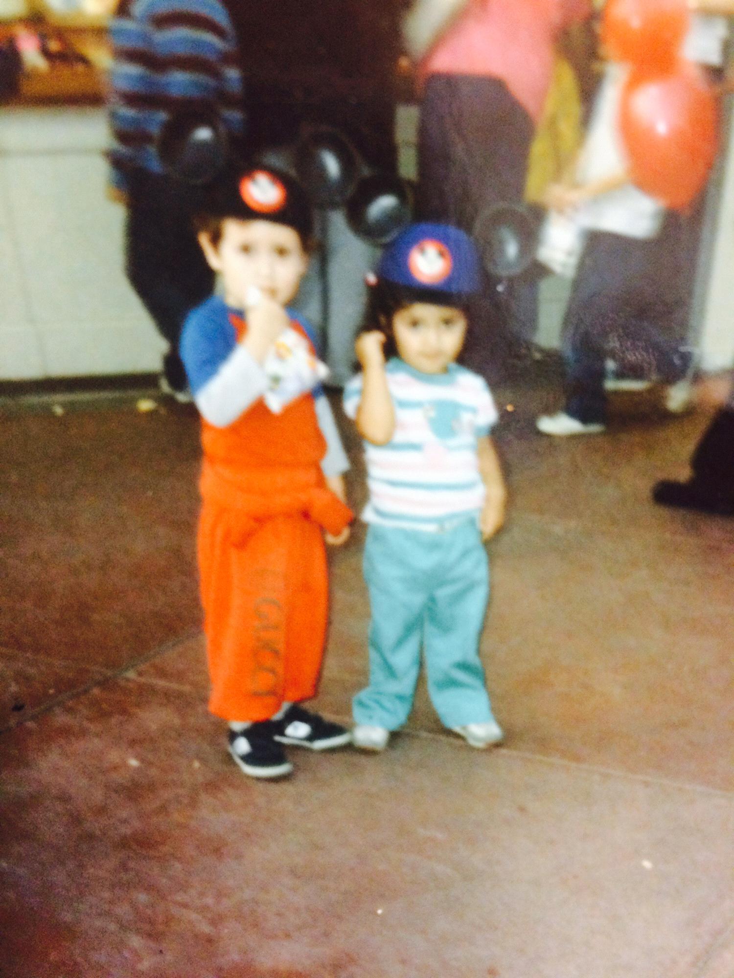 Baby Jen and some other fool.
