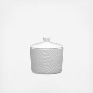 White on White Sugar Bowl