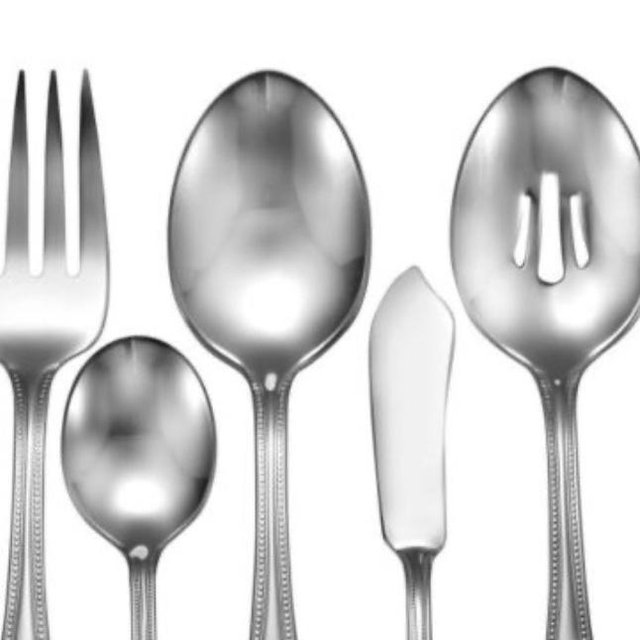 Liberty Tabletop Made in USA Flatware - Serving Set in Pearl