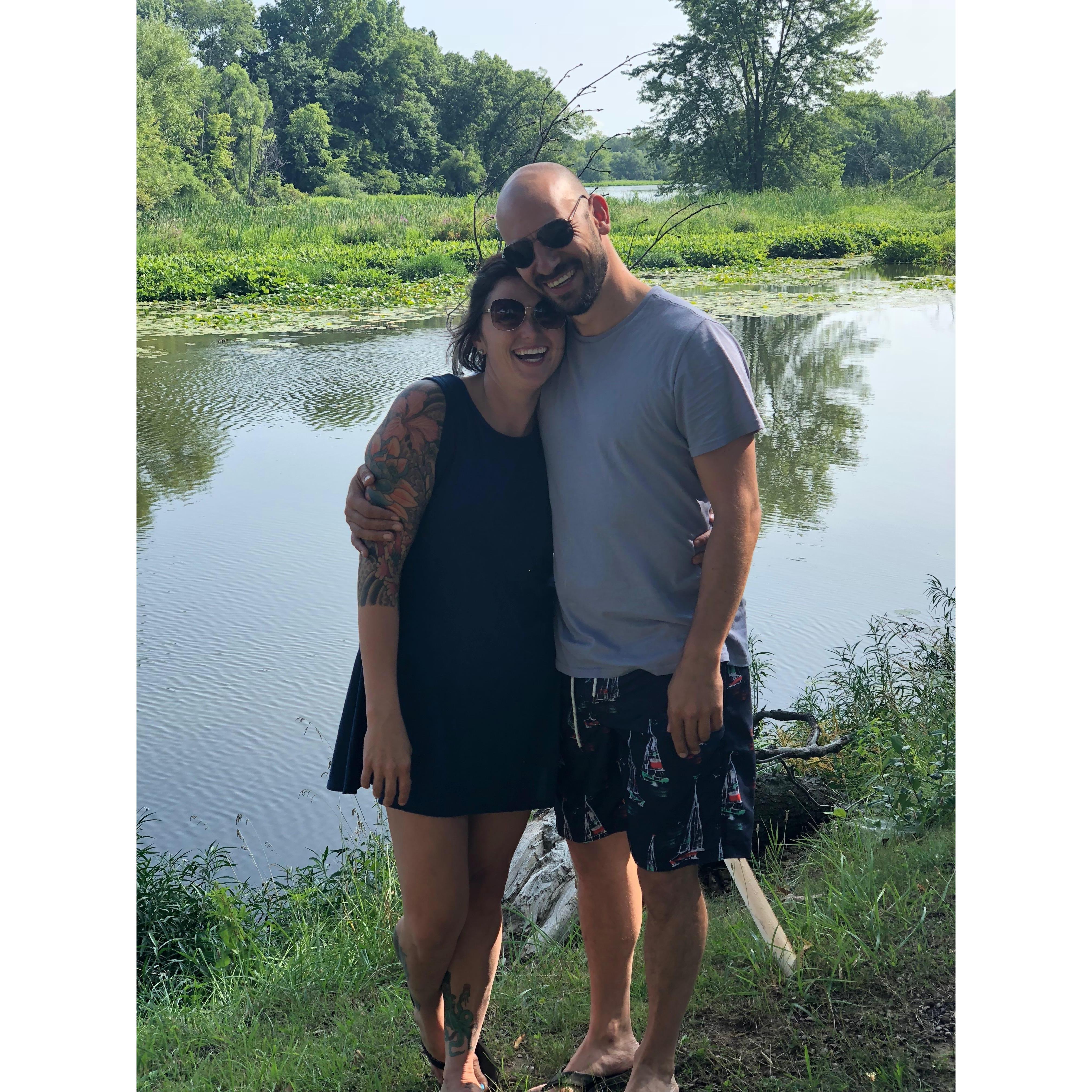 At the River!