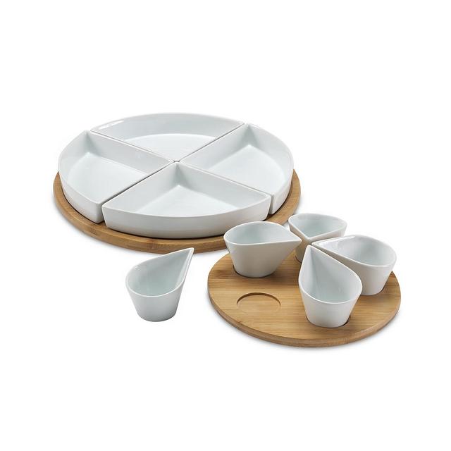 Over and Back 11pc Lazy Susan Serve Set
