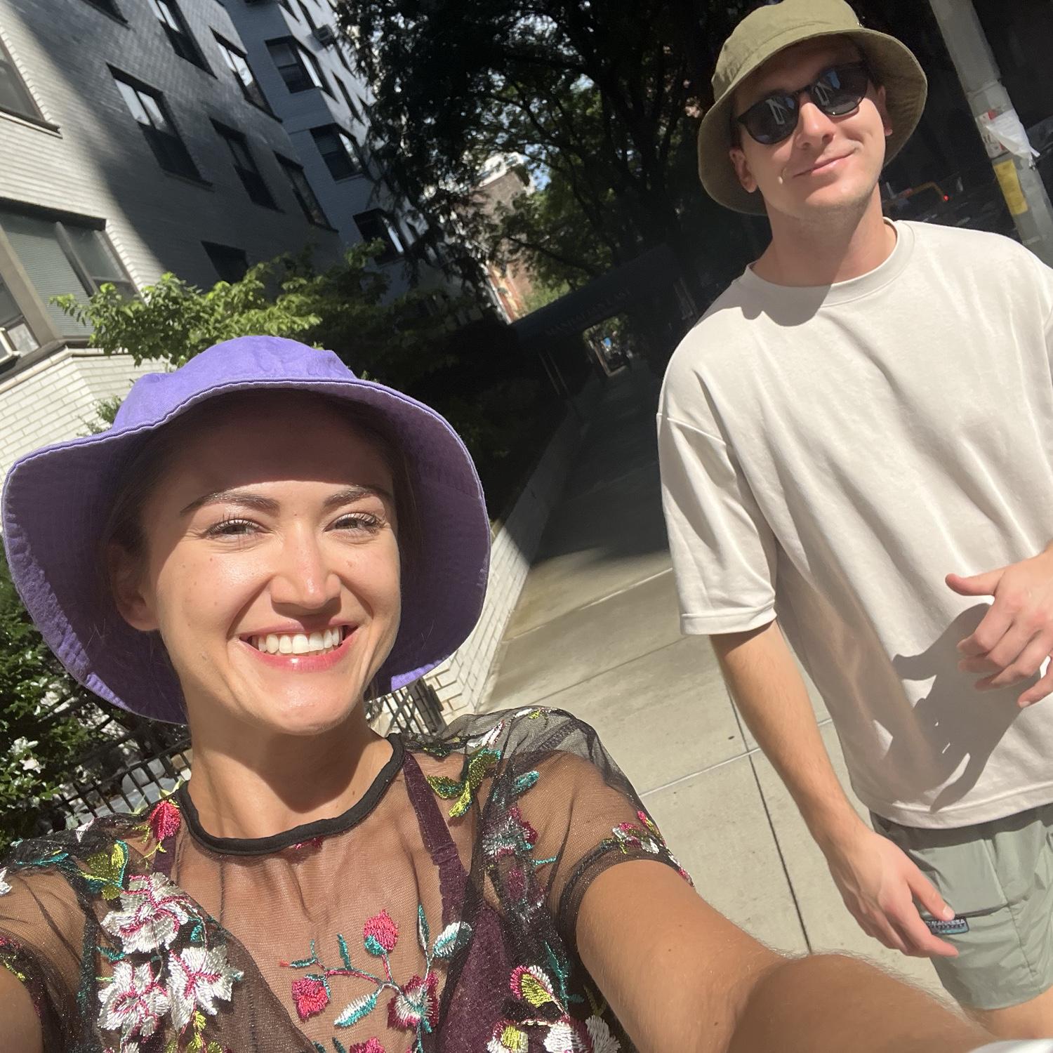 Probably on our way to go dance