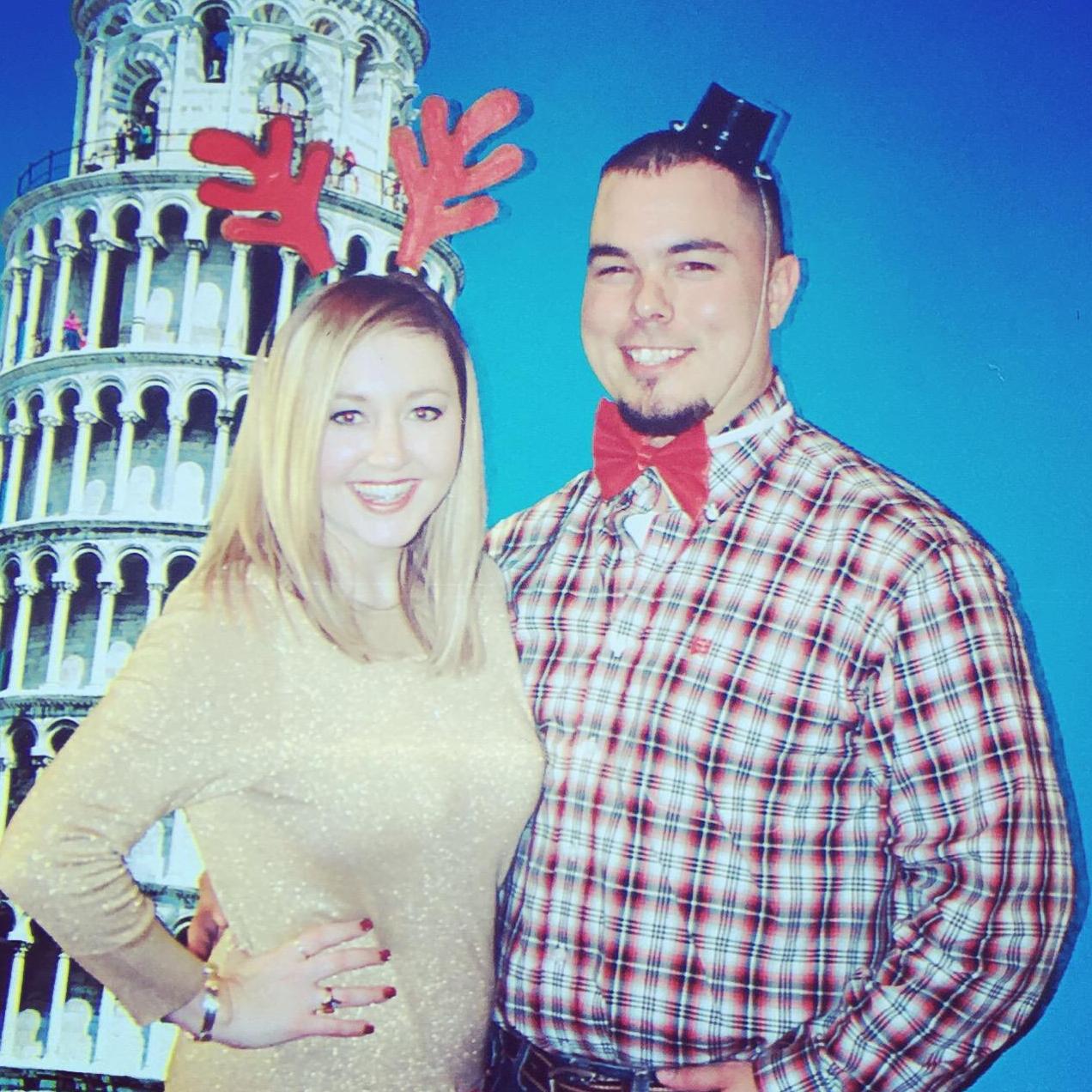 First company Christmas party together 2015