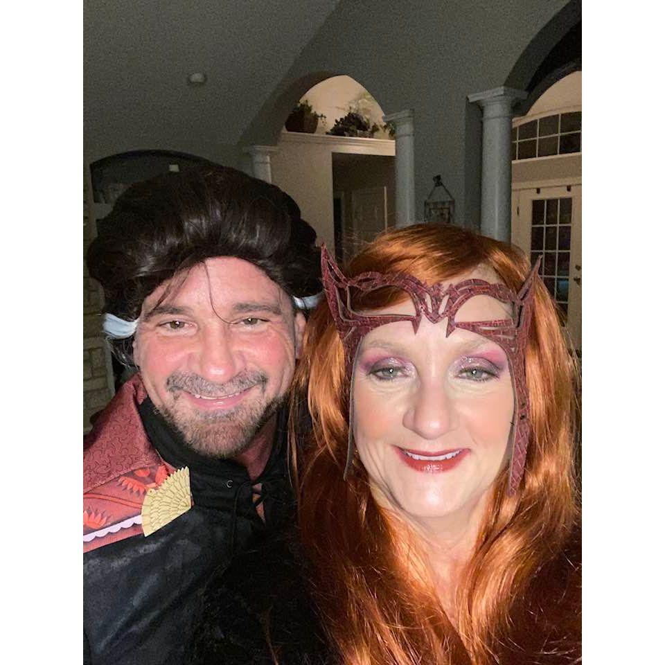 Halloween party at Donna's - Always a fun night!