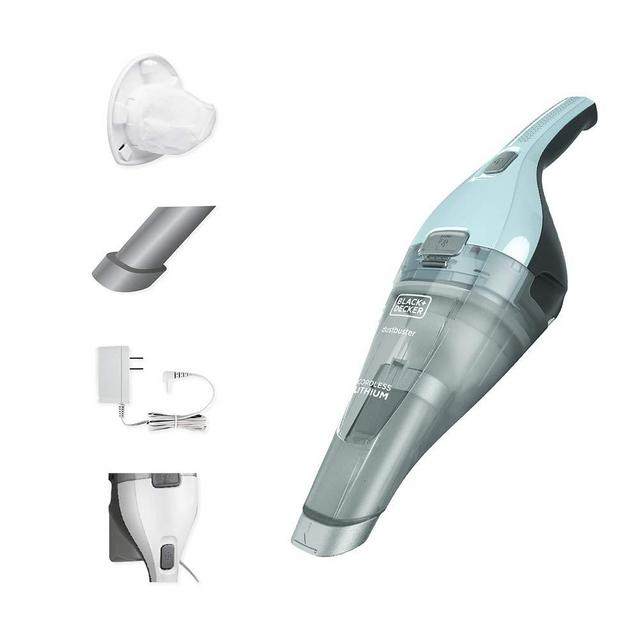 beyond by BLACK+DECKER Cordless dustbuster - Handheld Vacuum Cleaner - Cordless, Icy Blue - Mini Vacuum Cleaner (Model Number: HNVC215B12AEV)