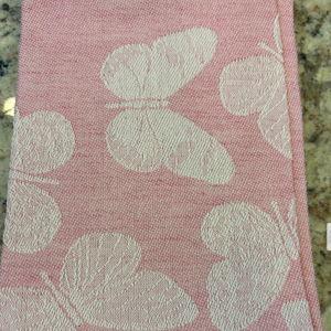 PINK Fauna Butterfly Tea Towels