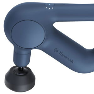 TheraGun Therabody Relief Handheld Percussion Massage Gun - Easy-to-Use, Comfortable & Light Personal Massager for Every Day Pain Relief Massage Therapy in Neck, Back, Leg, Shoulder and Body (Navy)
