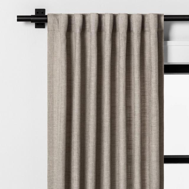 84" Curtain Panel Pebble - Hearth & Hand™ with Magnolia