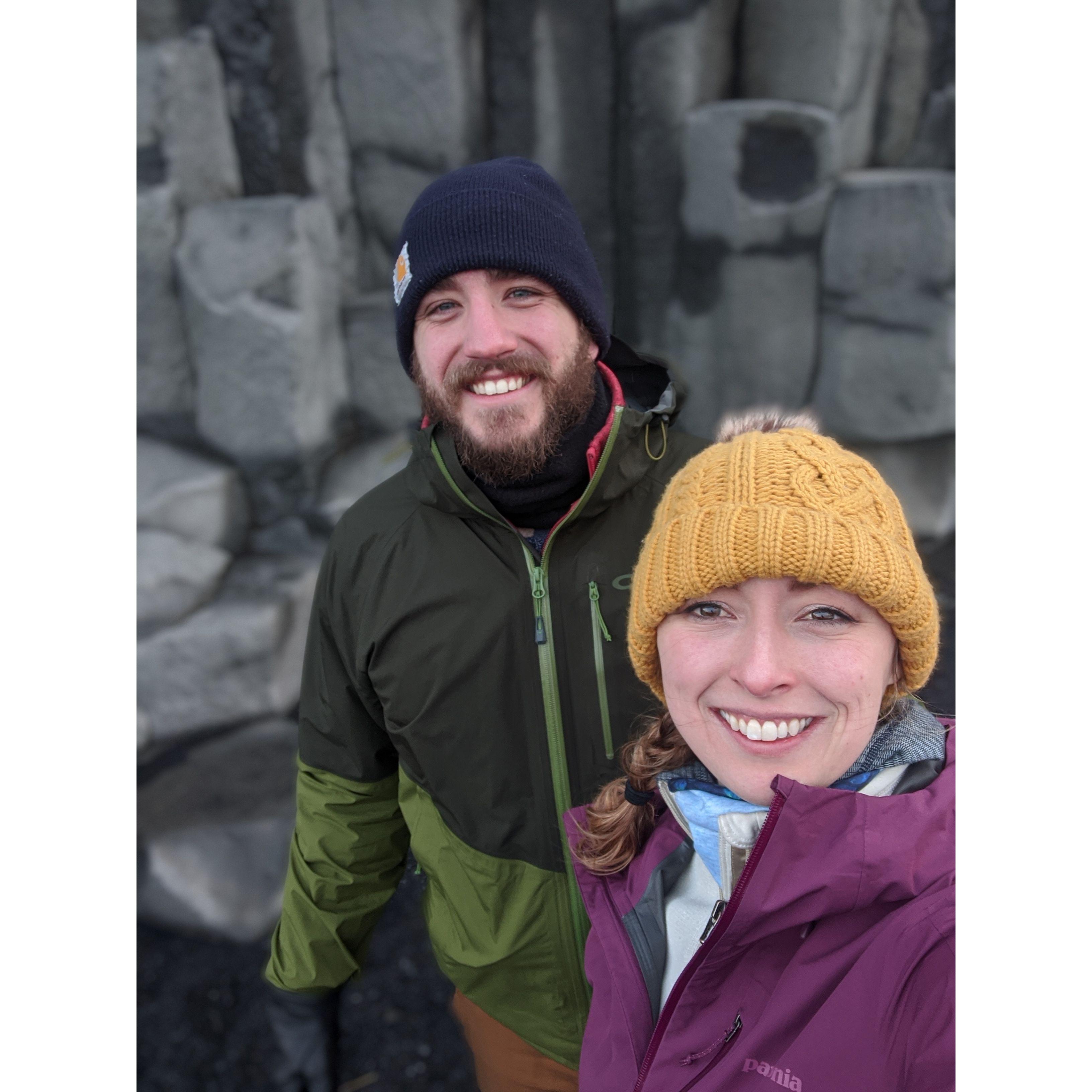 Black sand beaches in Iceland