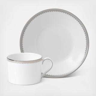 Grosgrain Teacup & Saucer