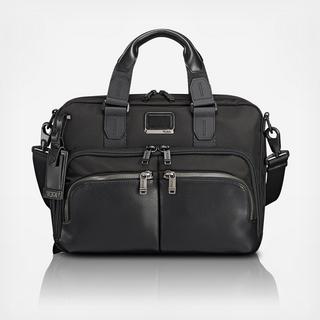 Alpha Bravo Albany Slim Commuter Briefcase