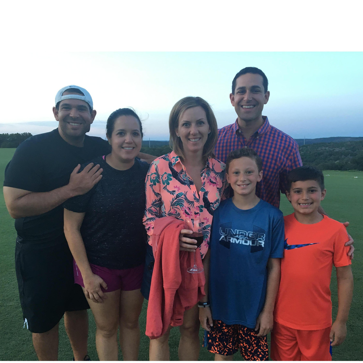 Family time! It's always nice when Andy's family visits San Antonio.