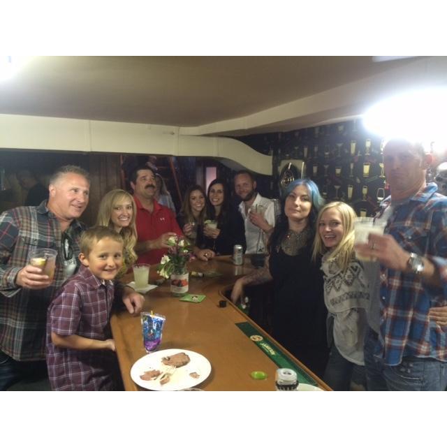 Amanda's graduation party
