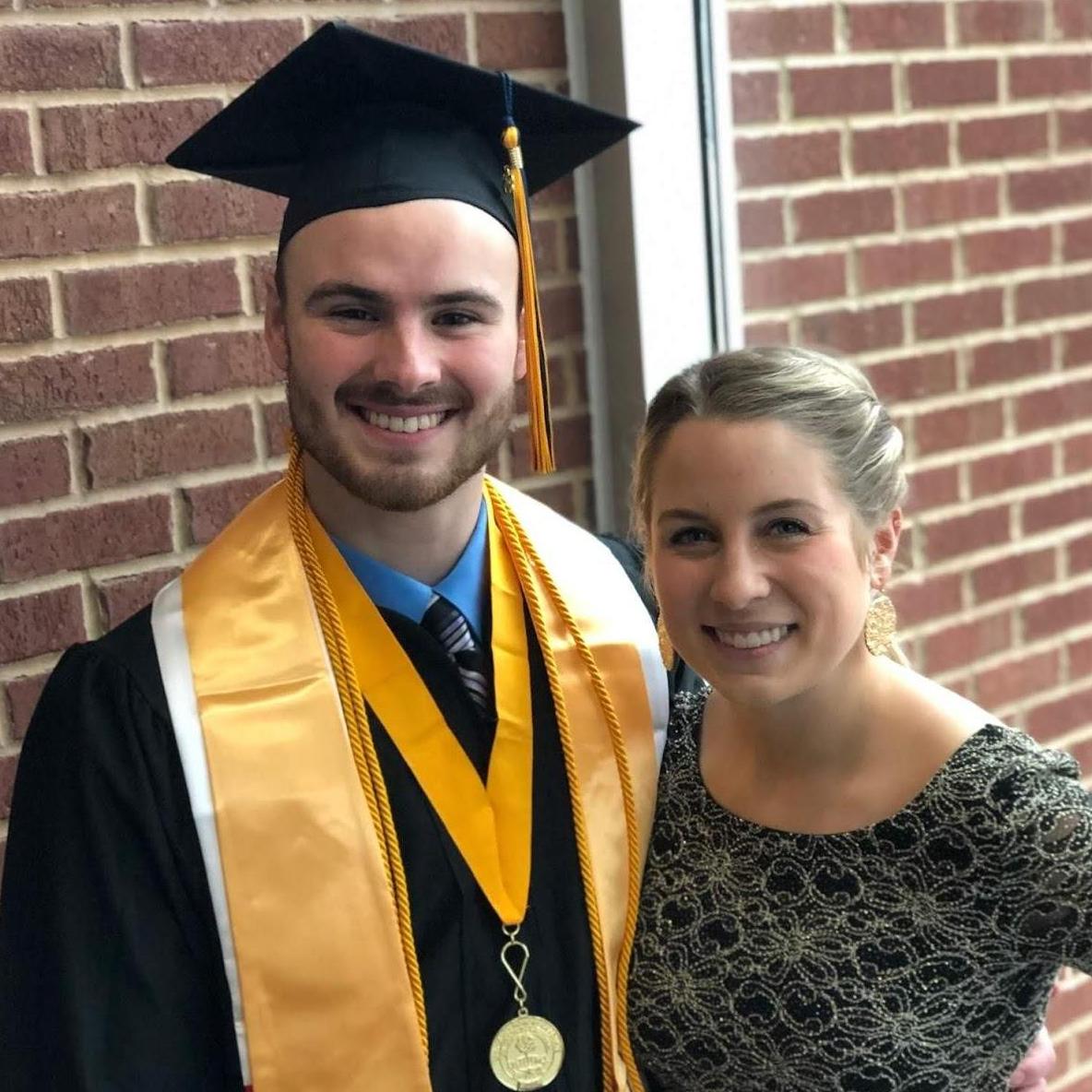 Celebrating graduation!
Eau Claire, WI - December 2018