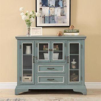 Robin's Egg Blue Cabinet