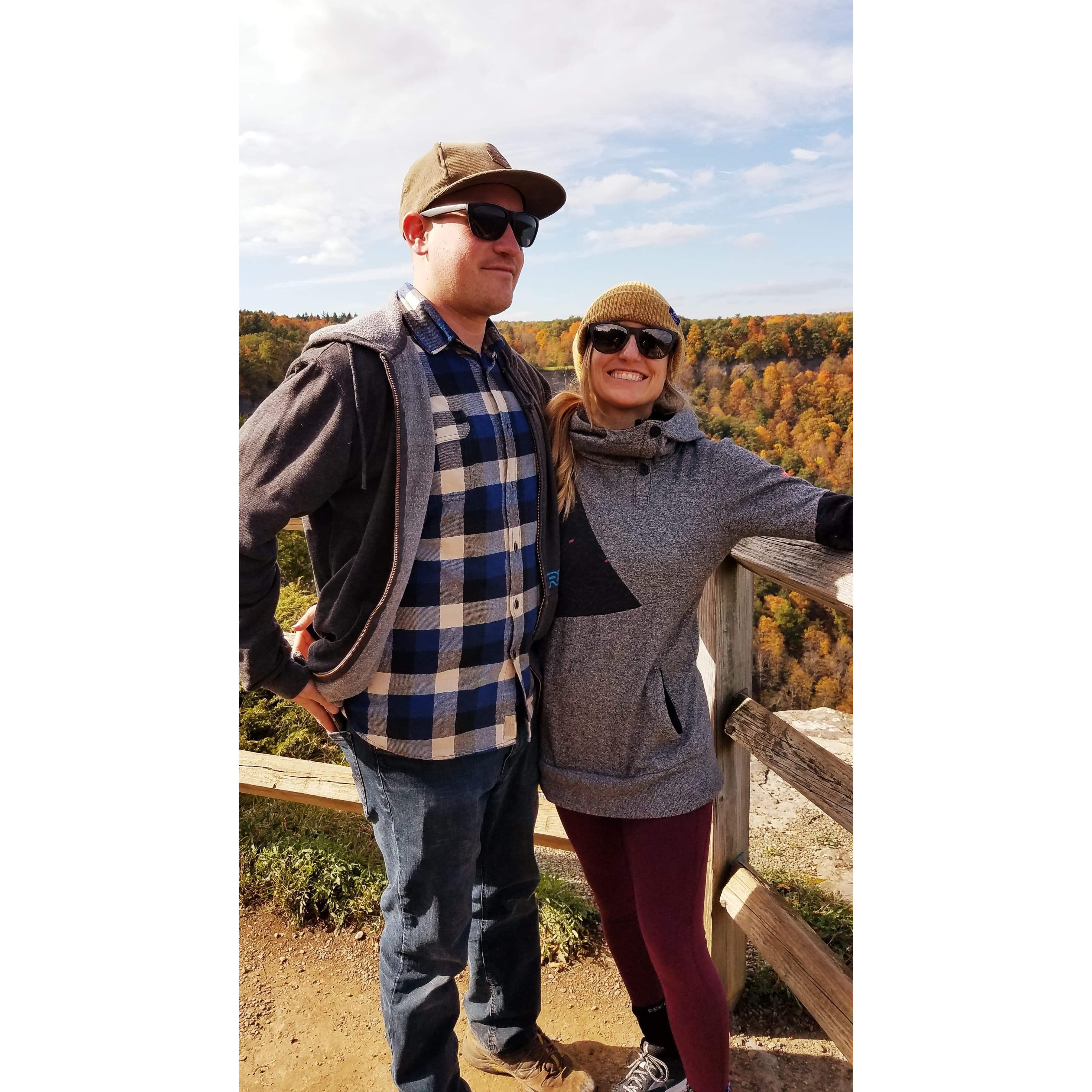 Thatcher Park fall colors