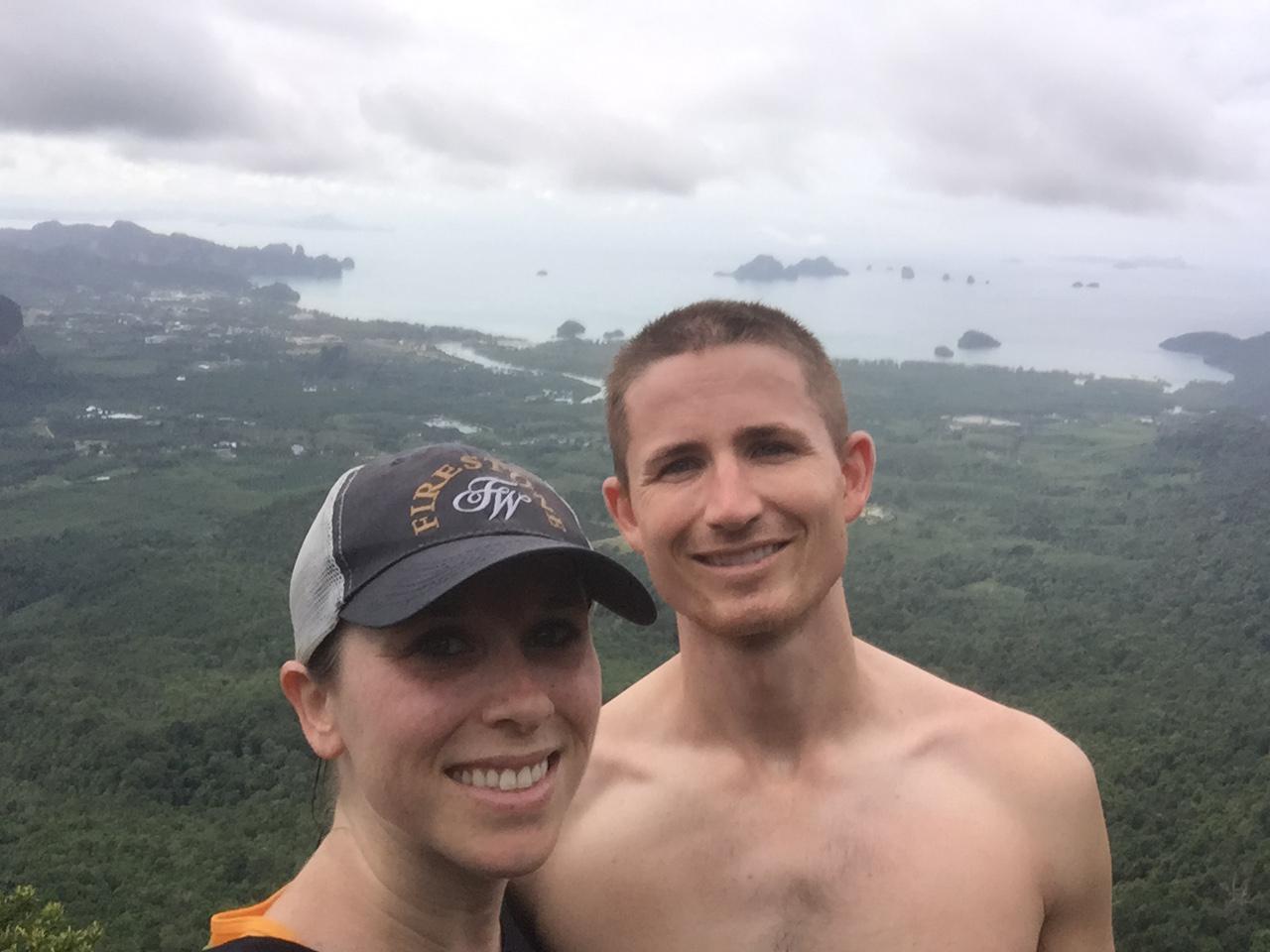 Feeling on top of the world in Thailand