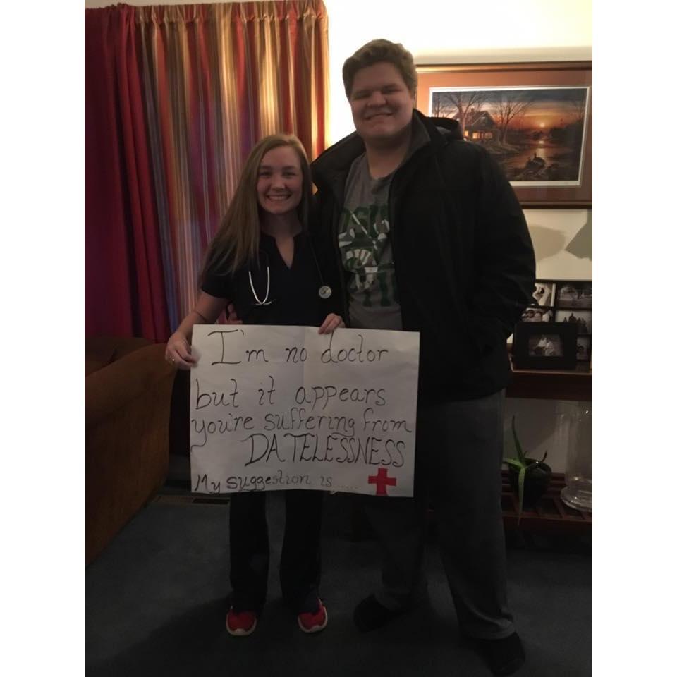 Asking Anthony to the Senior year sadies dance