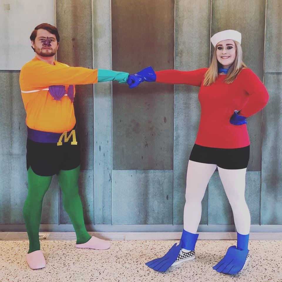 Halloween costume contest at our law school 2L year