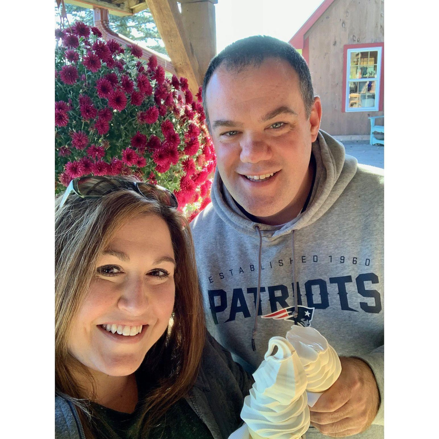 Trip to Vermont to see a best friend of Diana's. Maple creemes are a must!
