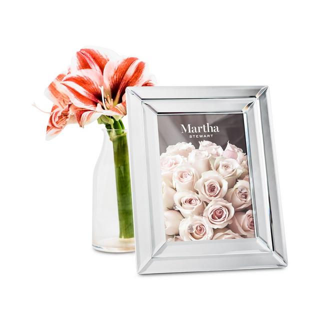 Martha Stewart Collection Small 5" x 7" Beveled Mirror Frame, Created For Macy's
