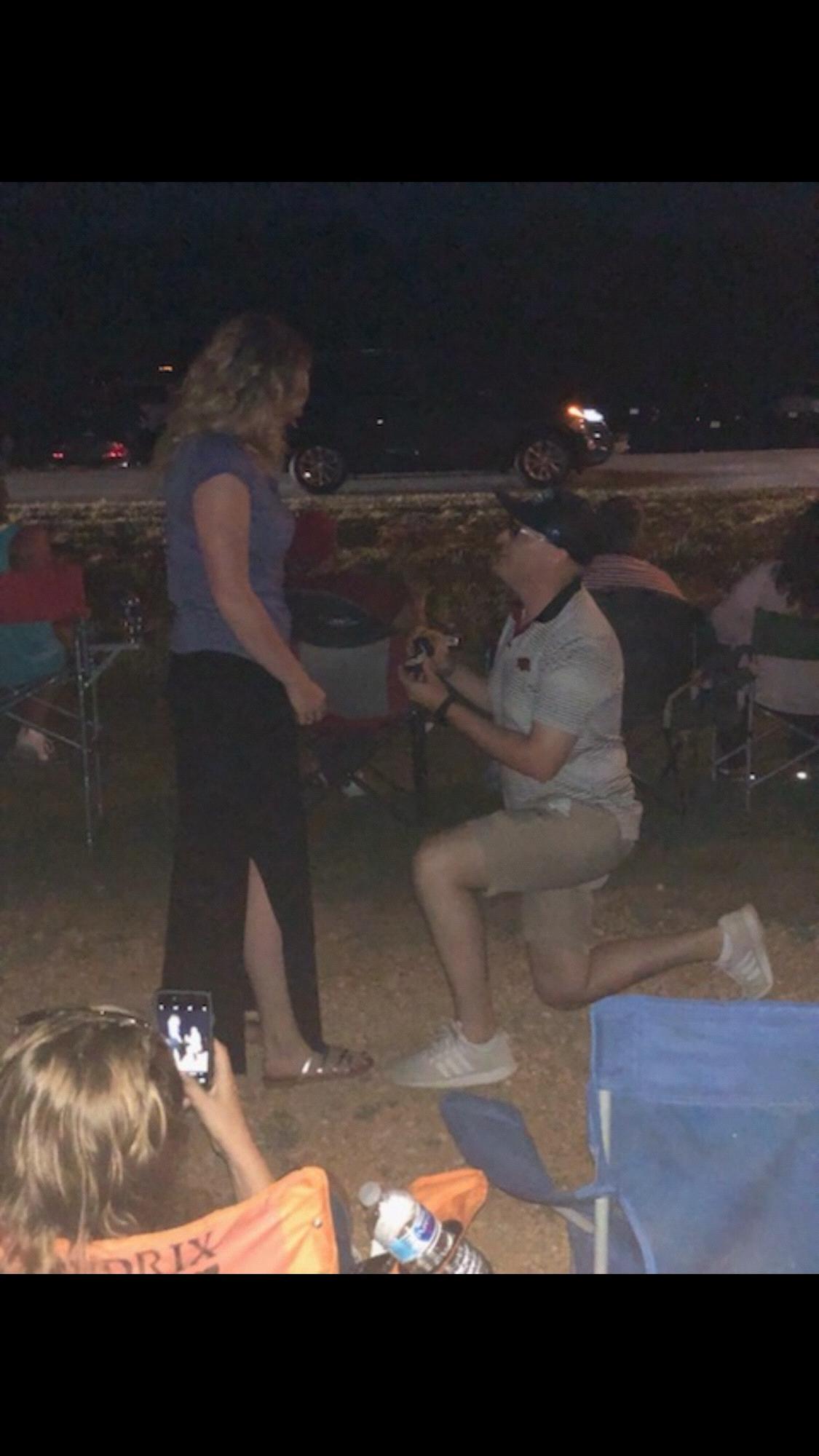 The engagement 💍🎆
