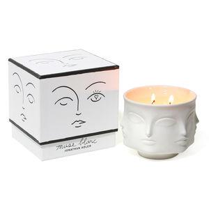 Muse Blanc Ceramic Candle