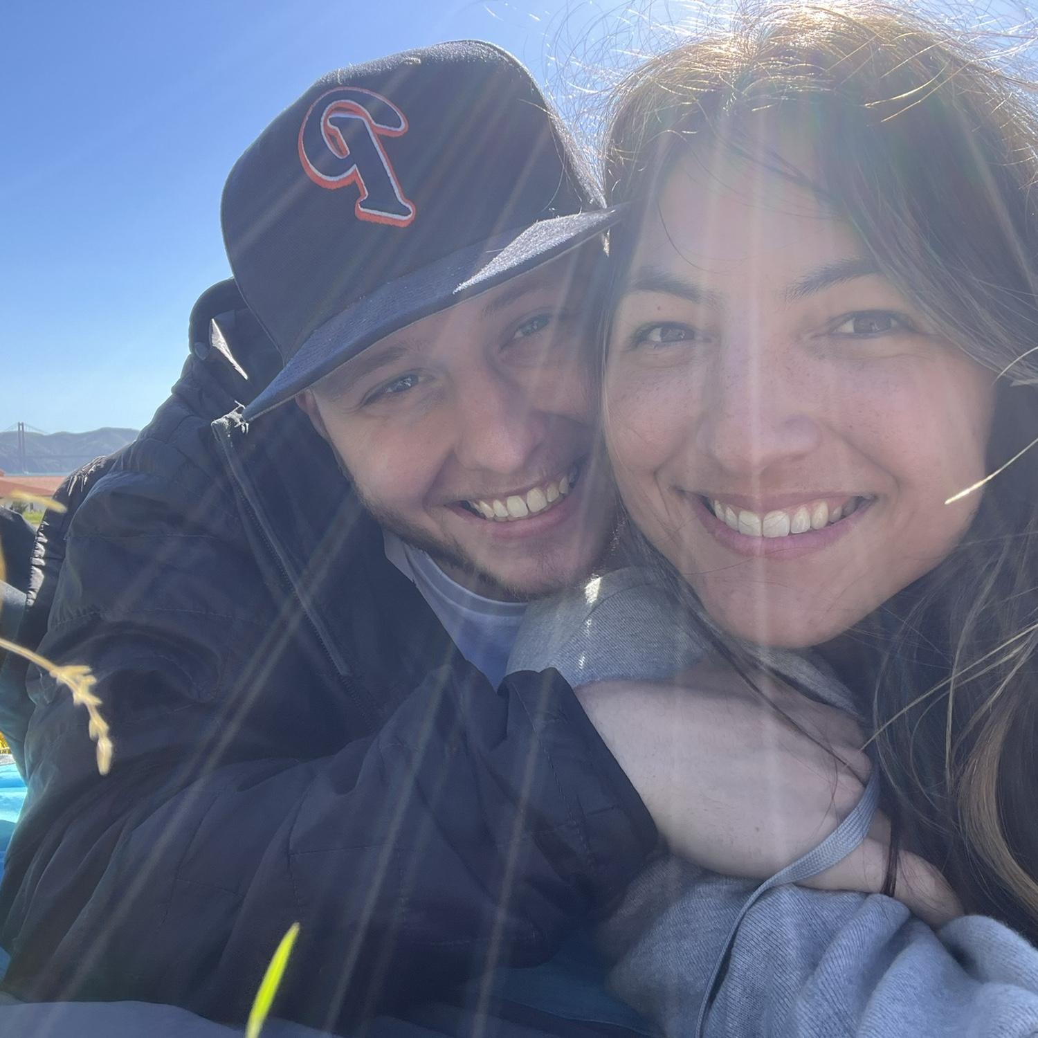 The day Daniel proposed!