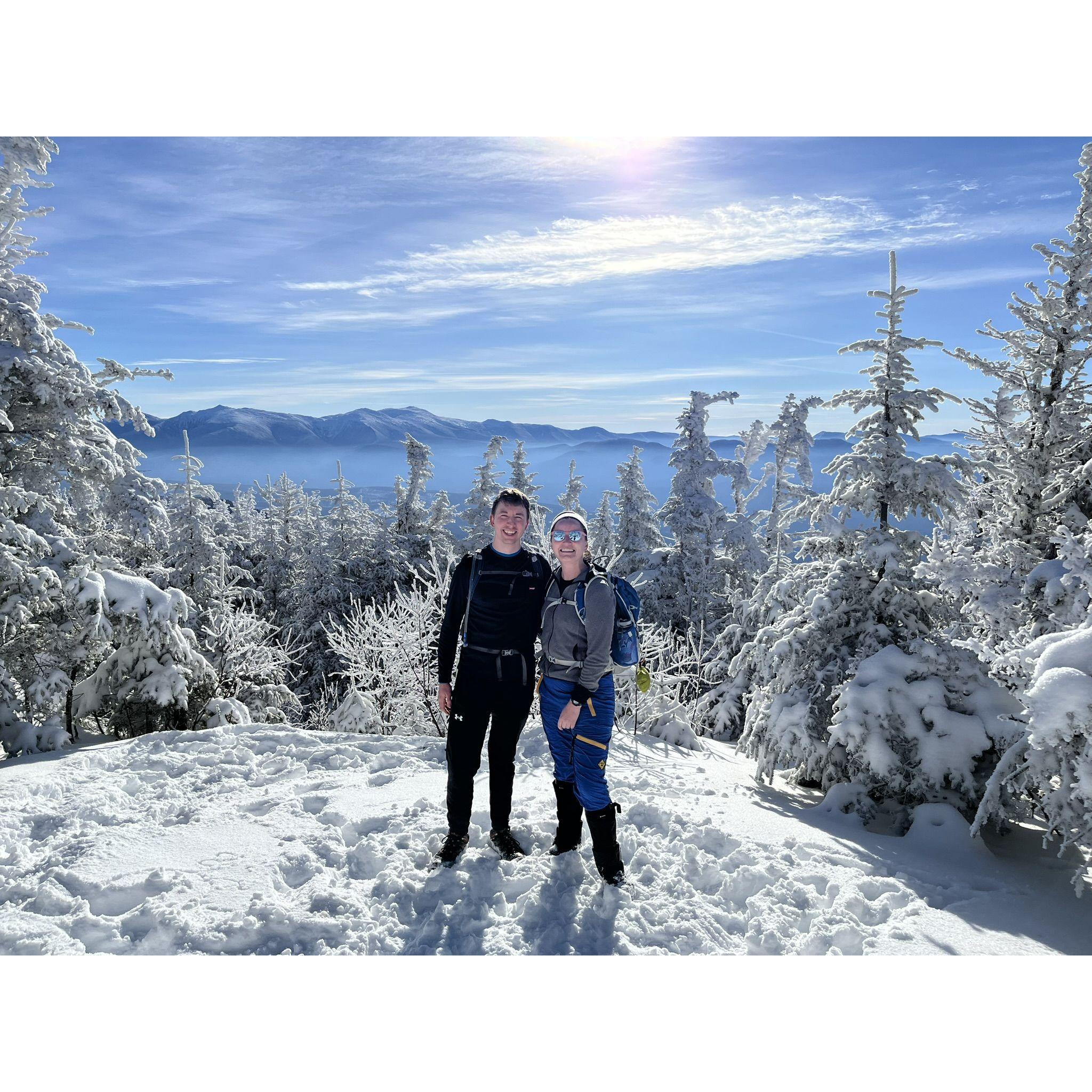 Winter hiking is better hiking!
