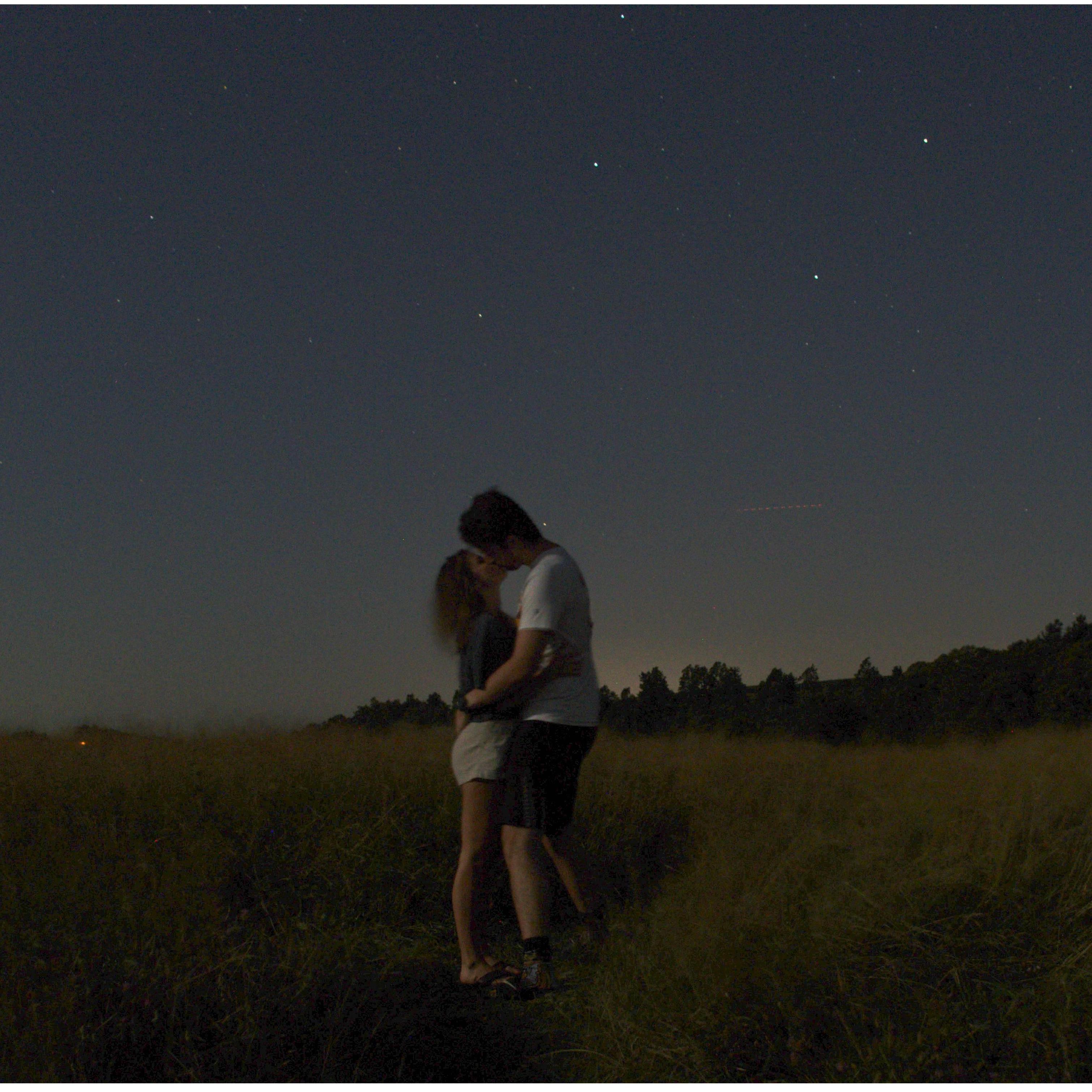 A night under the stars at Lump Overlook.
