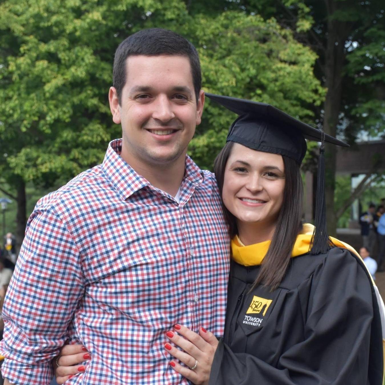 Emily's college graduation, 2016